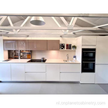 Moderne ontwerpen Acryl Corner Home Rustieke keukenkast